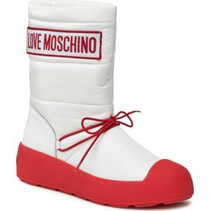 Sněhule LOVE MOSCHINO JA15855H0HIN010B Bian/Rosso