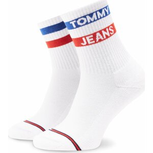 Klasické ponožky Unisex Tommy Jeans 701220289 White 001