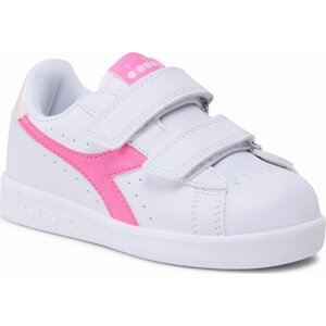 Sneakersy Diadora Game P Td Girl 101.177018 01 C0281 White/Pink Carnation