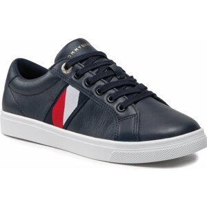 Sneakersy Tommy Hilfiger Corporate Tommy Cupsole FW0FW06605 Desert Sky DW5