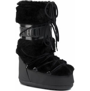 Sněhule Moon Boot Classic Faux Fur 140890001 Black