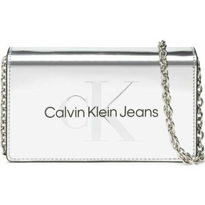 Pouzdro na mobil Calvin Klein Jeans Sculpted Ew Flap Phone Cb Silver K60K610406 01O