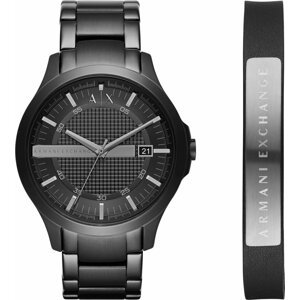 Hodinky Armani Exchange Hampton AX7101 Black/Black