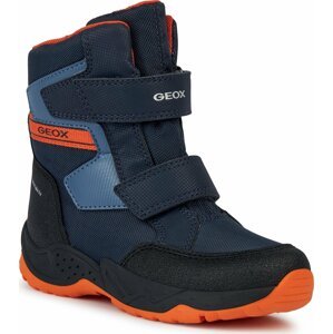 Sněhule Geox J Sentiero Boy B Abx J36FSA 0FUCE C0820 D Navy/Orange