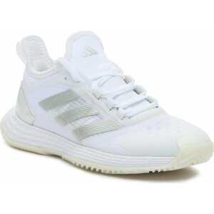Boty adidas adizero Ubersonic 4.1 Tennis Shoes ID1566 Ftwwht/Silvmt/Greone