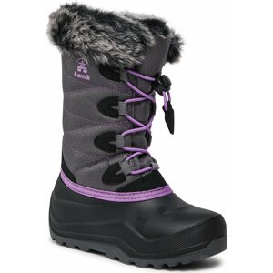 Sněhule Kamik Snowgypsy NF8998 Cod Charcoal/Orchid