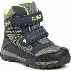 Sněhule CMP Kids Pyry Snow Boot Wp 38Q4514 Antracite/Ghiaccio 20UF