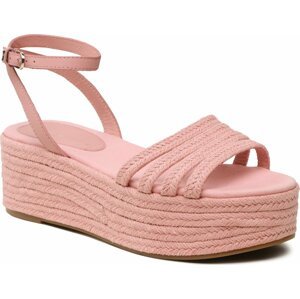 Espadrilky Tommy Hilfiger Essenital Flatform Sandal FW0FW07161 Soothing Pink TQS