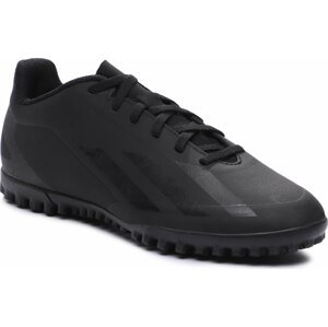 Boty adidas X Crazyfast.4 Turf Boots IE1577 Cblack/Cblack/Cblack