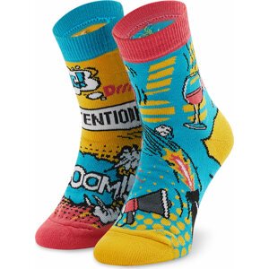 Vysoké dětské ponožky Todo Socks Boom Boom Multicolor