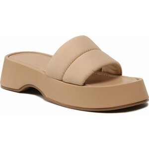 Nazouváky DeeZee Y8865-7A Dark Beige