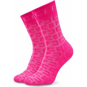 Dámské klasické ponožky Elisabetta Franchi CZ-11L-36E2 Pink Fluo BJ6