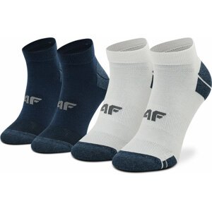 Sada 2 párů pánských nízkých ponožek 4F H4L22-SOM002 10M/31M
