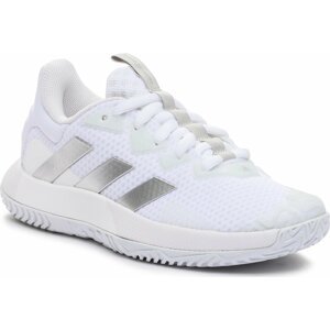 Boty adidas SoleMatch Control Tennis Shoes ID1502 Ftwwht/Silvmt/Greone