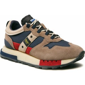 Sneakersy Blauer F3HERON01/COS Navy/Beige NVB