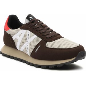 Sneakersy Armani Exchange XUX169 XV660 T047 Choco+Beige