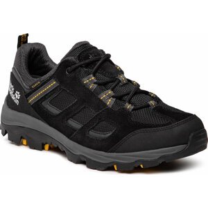 Trekingová obuv Jack Wolfskin Vojo 3 Texapore Low M 4042441 Black/Burly Yellow Xt