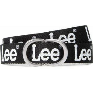 Pánský pásek Lee Logo Belt LA782001 Black