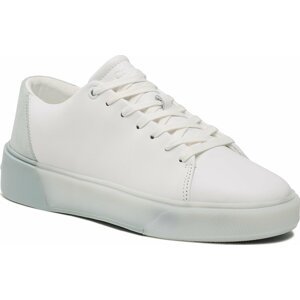 Sneakersy Calvin Klein Low Top Lace Up Transp HM0HM00928 White/Salt Bay 0LC