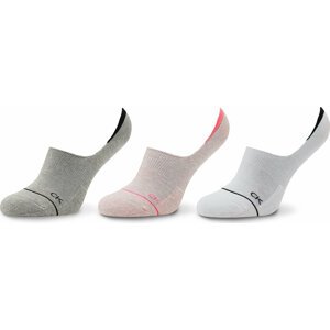Sada 3 párů dámských ponožek Calvin Klein 701218764 Pink Combo 003