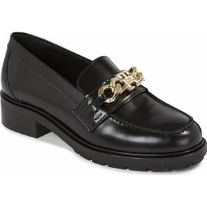 Loafersy Tommy Hilfiger Th Chain Loafer FW0FW07517 Black BDS