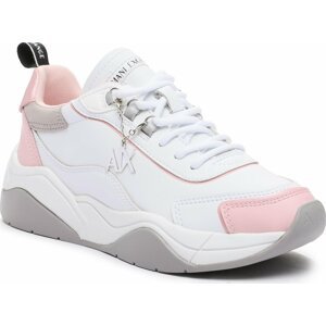 Sneakersy Armani Exchange XDX104 XV580 S940 Op.White+Grey+Rose