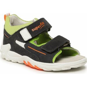 Sandály Superfit 1-000035-2000 S Grey/Lightgreen