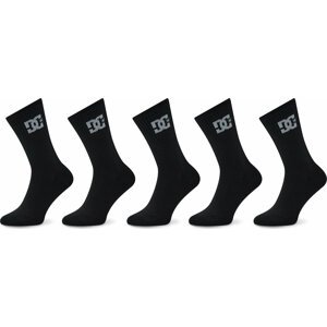 Sada 5 párů pánských vysokých ponožek DC ADYAA03155 KVJ0