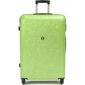Velký tvrdý kufr Semi Line T5568-6 Zelená
