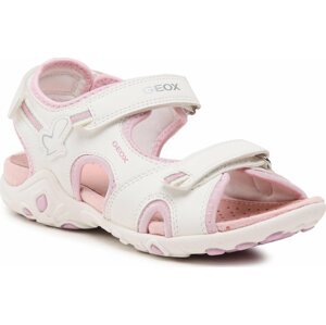 Sandály Geox J Sandal Whinberry G J35GRD05415C0406 D White/Pink