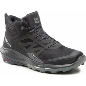 Trekingová obuv Salomon OUTpulse Mid Gtx GORE-TEX 415888 27 V0 Black/Ebon/Vanilla Ice