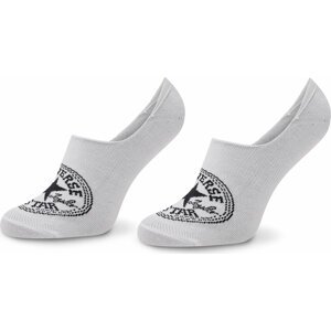 Sada 2 párů dámských ponožek Converse E1138W-2009 Bílá