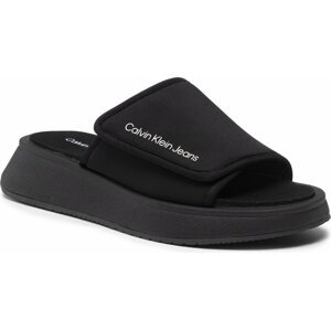 Nazouváky Calvin Klein Jeans One-Strap Sandal YW0YW00672 Black BDS