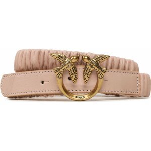 Dámský pásek Pinko Love Ruffle H2 Belt 20231 PLT01 100823 A0F2 Cipria O81Q