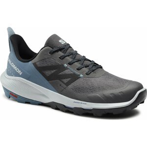 Trekingová obuv Salomon Outpulse GORE-TEX L47297100 Magnet/Bering Sea/Black