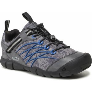 Trekingová obuv Keen Chandler Cnx 1026304 Black/Bright Cobalt