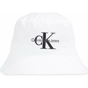 Klobouk bucket hat Calvin Klein Jeans K60K611029 Bright White YAF