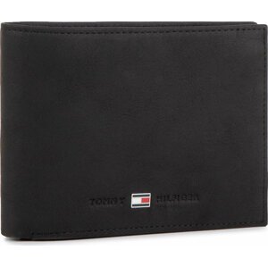 Velká pánská peněženka Tommy Hilfiger Johnson Cc Flap And Coin Pocket AM0AM00660/82566 Černá
