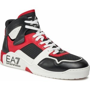Sneakersy EA7 Emporio Armani X8Z039 XK331 S915 White/Black/Racing R