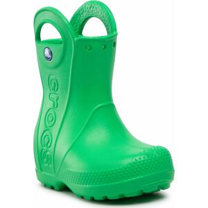 Holínky Crocs Handle It Rain Boot Kids 12803 Grass Green