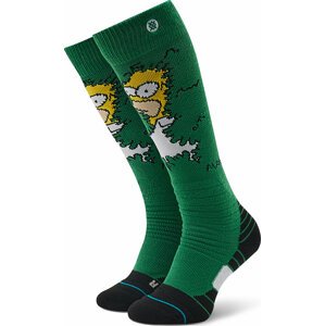 Klasické ponožky Unisex Stance Homer Snow A758C22HOM Green