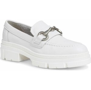 Loafersy Tamaris 1-24715-20 White Leather 117