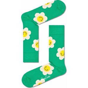 Klasické ponožky Unisex Happy Socks SMD01-7303 Zelená