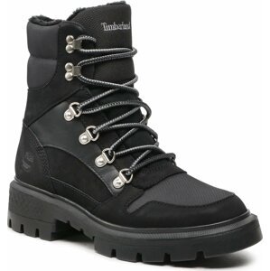 Polokozačky Timberland Cortina Valley Wrm Ln Wp TB0A5P83001 Black Leather