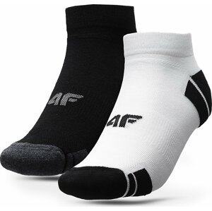 Sada 2 párů pánských nízkých ponožek 4F 4FSS23USOCM153 90S