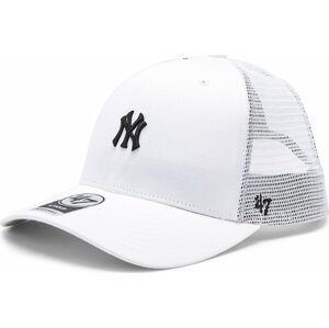 Kšiltovka 47 Brand MLB New York Yankees Base Runner Mesh '47 MVP B-BRNMS17CTP-WHA Bílá