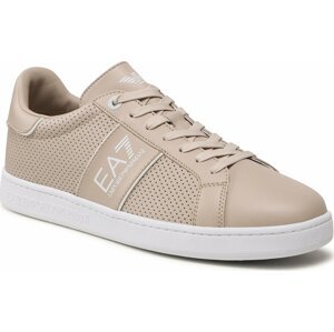 Sneakersy EA7 Emporio Armani X8X102 XK258 S312 Oxford Tan/White