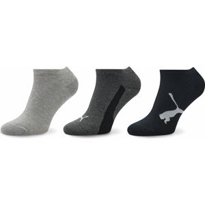 Sada 3 párů nízkých ponožek unisex Puma 907960 01 Black