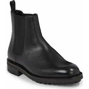 Kotníková obuv s elastickým prvkem Calvin Klein Chelsea Boot HM0HM01229 Ck Black BEH