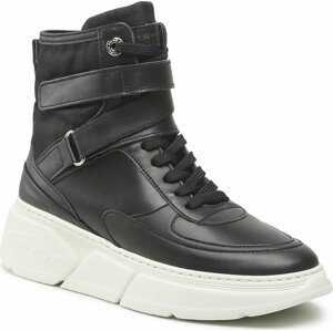 Sneakersy Tommy Hilfiger Chunky Warm Sneaker Higk FW0FW06910 Black BDS